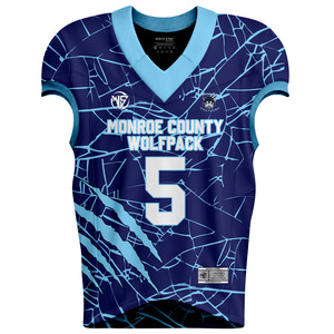 Service OEM, nouveau modèle d'uniforme de football américain à prix ajustable, uniforme de football américain à col en V en gros, disponible en plusieurs couleurs - Product Image 2