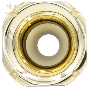 Vander – klaxon de sortie Audio Super fort de 2 pouces, résistant aux UV, finition chromée, Tweeter rond, klaxon de pilote pour voiture, unité de systèmes musicaux - Product Image 5