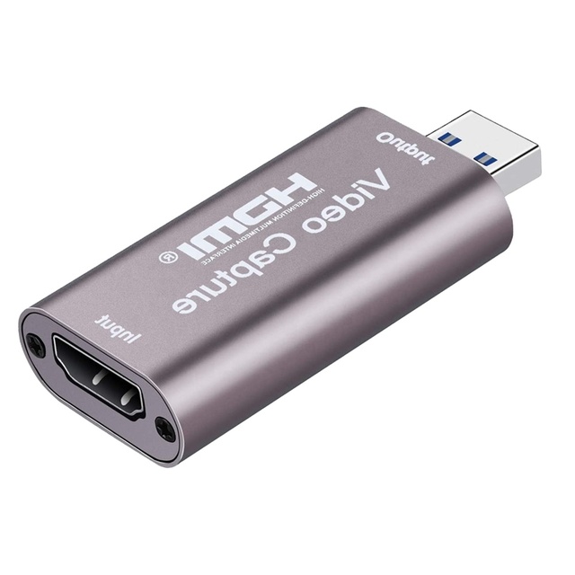 Hdmi to usb 2.0 video capture card for game live streaming Broadcast recording PS3/4 box capture card 4k
