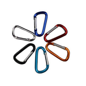 Mousqueton d'extérieur en aluminium, capacité 5 kg, forme gourde, dégagement rapide, porte-clés, crochet de sac à dos, léger, portable, usage universel - Product Image 1