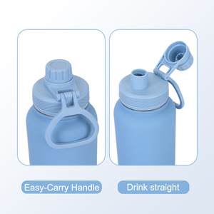 Termo de Acero Inoxidable de 1L con Logotipo Personalizado 2026, Botella de Agua de Gran Capacidad, Regalo Empresarial, para Exteriores - Product Image 5