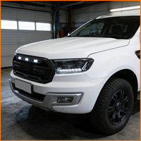 Pour Ford Everest Ranger 2016-2020, mise à niveau Facelift, style Q8, phares avant à LED matriciels, lentille de projecteur Bi-LED, ensemble de phares à LED