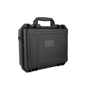 Étui de transport rigide en nylon noir, étanche, boîte de rangement protectrice, étui de transport portable pour équipement, pour usage industriel extérieur - Product Image 1