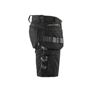 BLAKLADER - 159818609900C64 Craftsman <b>shorts</b> with <b>stretch</b> Black - EAN 7330509838570 <b>WORK</b> TROUSERS <b>WORK</b> <b>SHORTS</b> - Product Image 3