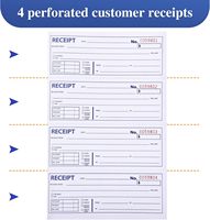 Factura Proforma, Libro de Facturas, Formulario de Pedido de Pizza, Recibo de Efectivo, Libro de Comprobantes, Libro de Pedidos para Camareros de Restaurante sin Papel Carbón