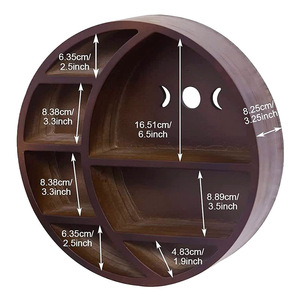 Creative House Hold Items Wall-Mounted <strong>Showing</strong> Stand for Wall Multifunctional Wooden Hanger Family Storage <strong>Rack</strong> - Product Image 1
