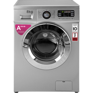 Lave-linge à chargement frontal LGdesign 7 kg, couleur blanche, machine entièrement automatique, électroménager en gros, moteur à inversion DD - Product Image 1