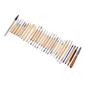 Gốm cầm tay Tùy chỉnh công cụ đất sét với túi để điêu khắc tự làm thủ công. - Product Image 3