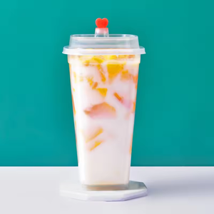 14oz 16oz 20oz tùy chỉnh dùng một lần trong suốt vuông cứng nhắc món tráng miệng cốc Milkshake sinh tố cốc cà phê tiêm nhựa cốc thủy tinh - Product Image 3
