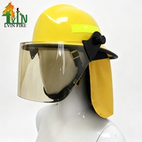 Casques de pompier de type Bullard avec visière longue de 6 pouces (17 cm), conformes à la norme NFPA, casques de lutte contre les incendies