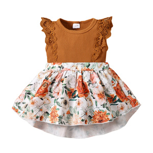 Ropa de Diseñador de Alta Calidad para Bebés, Vestido de Verano para Recién Nacidos, Vestidos de Punto para Bebés Niñas - Product Image 4