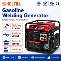 Generator Las Inverter Bensin Portabel Profesional dengan Pengelasan IGBT dan Output Daya AC untuk Proyek Konstruksi