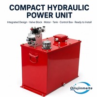 Groupe hydraulique, électrovanne, pompe à engrenages, réservoir en acier, 3KW, modèle silencieux JL36-4 pour plateforme élévatrice à ciseaux
