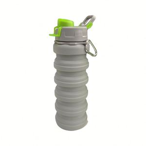 16Oz <b>Water</b>-Proof Camping <b>Bpa</b>-<b>Free</b>, Foldable 500Ml Silicone Lightweight Reusable <b>Water</b> <b>Bottle</b> - Product Image 2