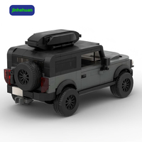 Ensemble de blocs de construction pour enfants, en plastique, pour construire des modèles de voitures miniatures, des mini briques ABS, des voitures jouets, des véhicules, des ensembles de blocs de construction pour garçons