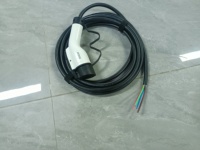 Câble de recharge pour véhicule électrique Zencar 16A 32A 40A 48A Type 1 3,5kW 7kW 9,6kW 11kW SAE J1772, longueurs 5M 7M 8M 10M, extrémité ouverte