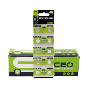 แบตเตอรี่กระดุมคุณภาพดี Cuanen สำหรับนาฬิกา ของเล่น 1.5v 33mah Ag6 Lr921 - Product Image 4