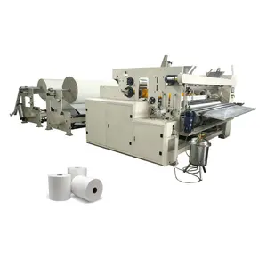 1575 Rewinding And Perforation Making Machines used to Make Bamboo Toilet Paper Roll for Home Business