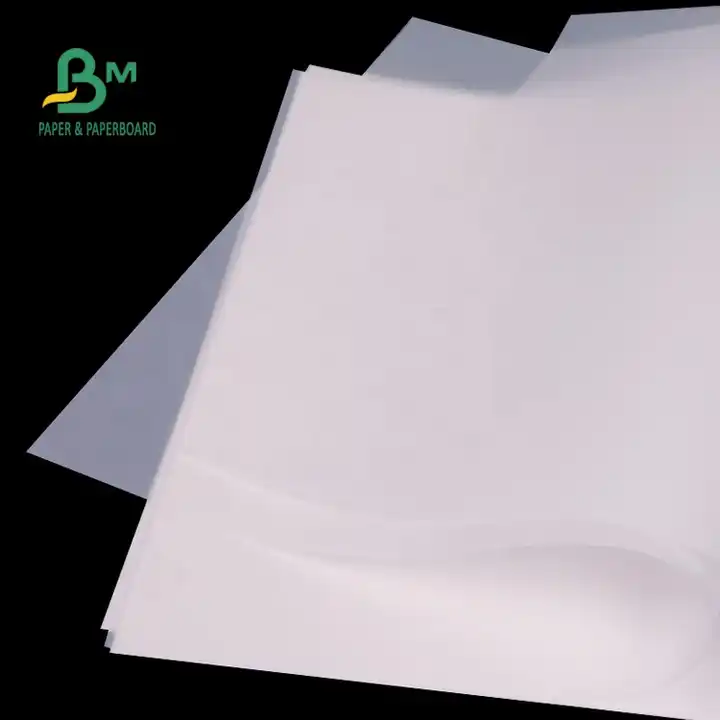 73gsm 83gsm Translucent CAD Tracing Paper For Drawing 18 Inch 24 Inch X 50  Yard