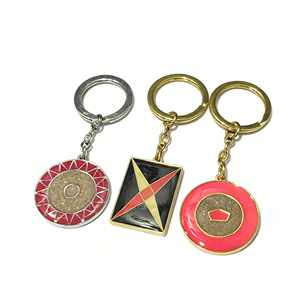Llavero Giratorio Metálico Personalizado al por Mayor con Logotipo Impreso UV y Acabado Galvanizado - Precio de Fábrica - Product Image 2