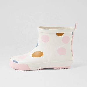 YL-26122 Stivali da Pioggia Chelsea per Bambini in <span class=keywords><strong>Gomma</strong></span> Naturale 100% Impermeabile, per Ragazzi e Ragazze, Uso Quotidiano e Scolastico, <span class=keywords><strong>Stivaletti</strong></span> OEM ODM - Product Image 2