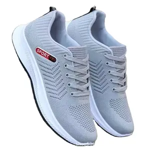 low price mesh casual men's sneaker shoes walking style shoes big size men sneakers