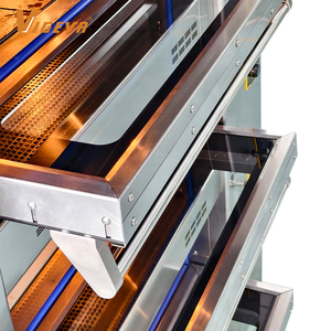 Four électrique commercial à <span class=keywords><strong>3</strong></span> étages et 6 plateaux avec modes vapeur/sans vapeur, convection à air forcé pour la cuisson du pain, le rôti de poulet, les biscuits - Product Image 4