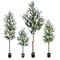 Troncs et tiges détachables d'arbre de bonsaï d'olivier artificiel de haute qualité pour la décoration intérieure et extérieure pour la remise des diplômes de Pâques