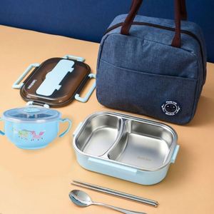3 Compartment Durable 800ml Food Safe Stainless Steel <b>Lunch</b> <b>Box</b> - Product Image 3