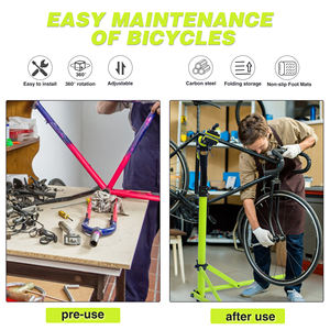 ZUKKA, nuevo producto, soporte de reparación de <span class=keywords><strong>bicicletas</strong></span>, soporte de trabajo de mantenimiento de <span class=keywords><strong>bicicletas</strong></span> MTB, soporte de trabajo de bicicleta de <span class=keywords><strong>taller</strong></span> - Product Image 5