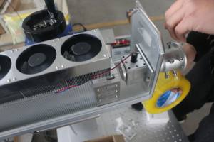 Portable 40W Co2 RRF Laser Marking Machine with RC2808 Sino Galvo Head 20 <b>Light</b> <b>Spot</b> 8 Times Beam Expander 200*200mm Size Lens - Product Image 4