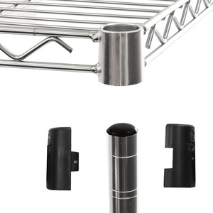 AMJ Giá Trưng Bày Lưới Thép Mạ Crôm 4 Tầng Đa Năng Bán Buôn Giá Kệ - Product Image 5