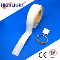 Étiquette de sécurité RF EAS 4*4CM 8.2MHz, étiquette antivol souple RF pour épicerie, pharmacie, magasin de cosmétiques