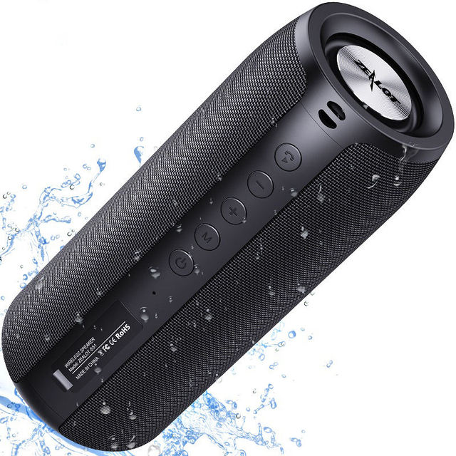 S51V5.2 Customized Outdoor Metal Cabinet USB 5-10W Output for 5.3 IPX-6 Waterproof Miniature Wireless Portable Speaker RGB