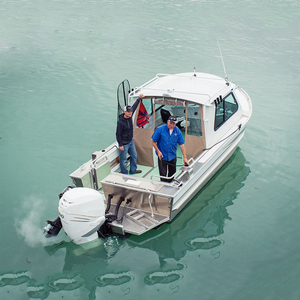 21ft NEW Hard Top Welded Aluminum Saltwater Fishing Boat With Engine - Product Image 3
