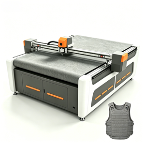 REMEYA Aramid Unidirectional <b>Fabric</b> Flatbed Cutter with High Precision Low Energy and Durable for Tactical Gear <b>Cutting</b> System - Product Image 1