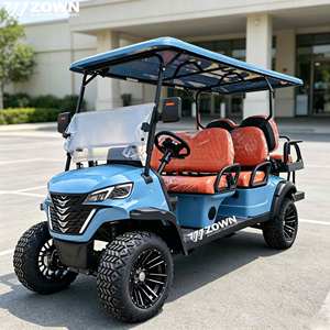 Carrito de Golf Eléctrico de 4/6 Plazas con Batería de Litio para Campos de Golf y Resorts - Product Image 1