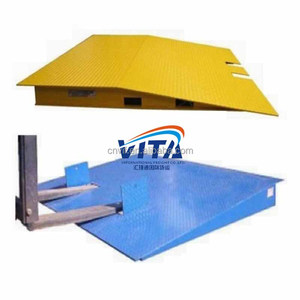 Rampe de chargement en caoutchouc VITA jaune avec chaîne pour utilisation avec chariot élévateur - Product Image 2