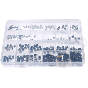 Ensemble de micro-interrupteurs tactiles à bouton-poussoir pour télécommande, kit de réparation électronique - Product Image 1