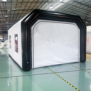 Tenda Garasi Portabel Kanopi Portabel Jendela Gulung Dinding Samping yang Dapat Dilepas untuk Penyimpanan Mobil Truk Kapal di Luar Ruangan - Product Image 3