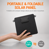 Panneau solaire pliable 10W, chargeur solaire portable pour téléphone, batterie externe, appareil photo, camping en plein air, randonnée, alimentation de secours