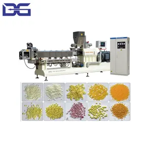 Automatic Production Line Extruder 100-500kg/h Panko bread crumb making machine
