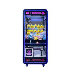 Claw Machine Narrow Design Black Style Modern Arcade Claw Machine Prices Token System Cashless Payment Option Doll Machine - Product Image 4