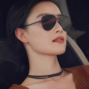 Lunettes de soleil pilote pour homme, ovales, à monture intégrale, polarisées, UV400, pour la conduite - Product Image 2