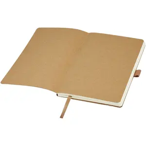 Blocco note Kilau in pelle riciclata, merchandising sostenibile - Product Image 1