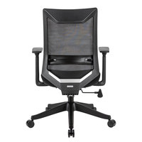 Vente en gros Chaise de bureau de direction pivotante pour le personnel de la salle de réunion des visiteurs réglable en tissu ergonomique moderne