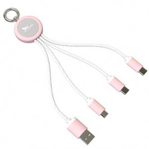 Cables USB Tipo C de Carga Rápida con Logotipo Personalizado para Regalo Promocional - Product Image 2