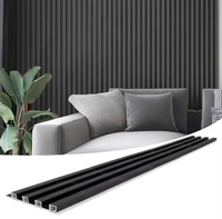Panneau mural WPC de haute qualité, écologique, ignifuge, imperméable, résistant à l'humidité, surface stratifiée, garantie de plus de 5 ans pour les murs modernes