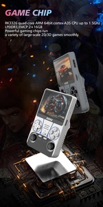 Genuine R35XX Arkos Consola de juegos <span class=keywords><strong>retro</strong></span> portátil de mano | Pantalla IPS de 3,5 pulgadas Konsole Consola <span class=keywords><strong>Retro</strong></span> Juegos 128GB - Product Image 4