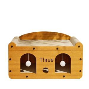 Planche à gratter universelle de luxe quatre saisons nid-corps résistant à l'usure miettes griffe maison Halloween Carton Style résistant aux rayures - Product Image 1